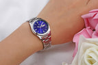 WWOOR Luxury Brand Watches Women's Full Steel Business Casual Wrist Watches Women Date Day Clock Luminous Quartz Watch Reloj