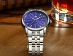 Top Brand Luxury WWOOR Men Waterproof Stainless Steel Casual Gold Quartz Watch Men's Clock Male Sports Watches relogio masculino