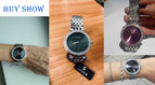 GUOU Watch Fashion Exquisite Quartz Women Watches Top Luxury Band Silver Steel Bracelet Watch Women reloj mujer relogio feminino