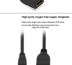 1080P Micro HDMI to HDMI cable hdmi extender Cable Adapter Male to Female Micro HDMI Converter for projector HDTV Gopro TV 15cm