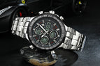 2018 Digital Watch Men Luxury Brand WWOOR Men's Watches Quartz LED  Military Watch Swimming Casual Sport Wristwatch
