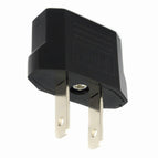 100 Pcs/lot High quality European Euro Eu AU to US/USA Plug Power Socket Travel Charger Adapter Plug Outlet Converter Adapter