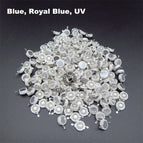 Wholesale 500pcs 1w 3w led chips bulb diode RGB/Red/Yellow/Blue/Green/Cold Whie/Natural White/Warm White Light Source