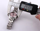 WWOOR Luxury Brand Watches Women's Full Steel Business Casual Wrist Watches Women Date Day Clock Luminous Quartz Watch Reloj