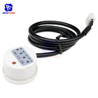 Water Liquid Level Switch Contactless Detector Outer Adhering Type Level Sensor NPN PNP Rs485 Interface Compatible Power Adapter