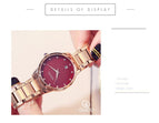 Fashion Luxury GUOU Watch Women Watch Reloj Mujer Stainless Steel Quality Diamond Ladies Quartz Watch Women Rhinestone Watches