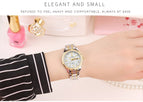 WWOOR New Gold Women Bracelet Watches Waterproof Ladies Watch Stainless Steel Casual Dress Woman Quartz Watch Women Reloj Mujer