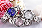 WWOOR Luxury Brand Watches Women's Full Steel Business Casual Wrist Watches Women Date Day Clock Luminous Quartz Watch Reloj