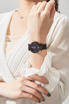 Fashion WWOOR Luxury Stainless Steel Watches Women Quartz Bracelet Watch Ladies Dress Watches Blue Clock relogios Montre Femme