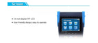 3.5" 5 In 1 HD Coaxial CCTV Tester Monitor AHD CVI TVI SDI 8MP 5MP Analog Camera Testing PTZ Control 12V Ouput