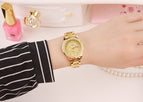 WWOOR New Gold Women Bracelet Watches Waterproof Ladies Watch Stainless Steel Casual Dress Woman Quartz Watch Women Reloj Mujer