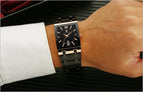 Men Watches Top Brand Luxury WWOOR Gold Black Square Quartz watch men 2019 Waterproof Golden Male Wristwatch Men watches 2019