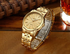 Top Brand Luxury WWOOR Men Waterproof Stainless Steel Casual Gold Quartz Watch Men's Clock Male Sports Watches relogio masculino