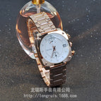 2018 Women Man Lover Square Rose Gold Alloy And Leather Quartz Watch GUOU Luxury Waterproof for Woman Ladies Gilrs Wrist watches