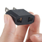 100 Pcs/lot High quality European Euro Eu AU to US/USA Plug Power Socket Travel Charger Adapter Plug Outlet Converter Adapter