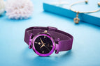 Fashion WWOOR Luxury Stainless Steel Watches Women Quartz Bracelet Watch Ladies Dress Watches Blue Clock relogios Montre Femme