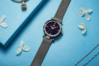 Fashion WWOOR Luxury Stainless Steel Watches Women Quartz Bracelet Watch Ladies Dress Watches Blue Clock relogios Montre Femme
