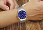 2017 Top Luxury Brand WWOOR Men Ultra Thin Waterproof Gold Watch Men's Quartz Analog Clock Male Sports Watches relogio masculino