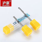 HUHAO 10pcs/lot Shank 3.175mm Milling Cutter Single Flute Spiral Cutter CNC Router Bit  For MDF Carbide End Mill