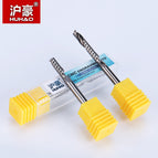 HUHAO 1PC CNC End Mill Shank 4mm One Flute Spiral Cutter Tugster Steel Router Bit For MDF Carbide Milling Cutter For Wood