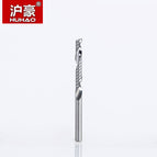 HUHAO 1pc 3.175mm Single Flute Spiral Cutter 3A TOP Quality CNC Router bits for wood Acrylic PVC End Mill Carbide Milling Cutter