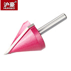 HUHAO 1pc 6mm V Bit CNC solid carbide end mill 3D Router Bits for Wood tungsten woodworking MDF milling cutter 60 90 120 150 deg