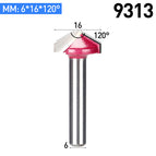 HUHAO 1pc 6mm V Bit CNC solid carbide end mill 3D Router Bits for Wood tungsten woodworking MDF milling cutter 60 90 120 150 deg