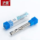 HUHAO 1pc 8mm Single Flute Spiral Cutter 3A TOP Qualit CNC Router Bits For Wood Acrylic PVC MDF End Mill Carbide Milling Cutters