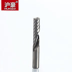 HUHAO 1pc 8mm Single Flute Spiral Cutter 3A TOP Qualit CNC Router Bits For Wood Acrylic PVC MDF End Mill Carbide Milling Cutters