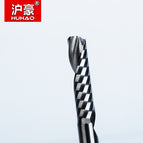 HUHAO 5pcs/lot Shank 6mm Single Flute Spiral Cutter Router Bit  For Acrylic Carbide Milling Cutter CNC Tools Machine Accessories