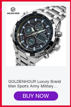 WWOOR Men's Watch Brand Luxury Waterproof Analog Quartz Clock Male Leather Belt Casual Sports Watches Men Blue relogio masculino
