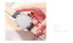 GUOU Women's Watches 2019 Square Fashion zegarek damski Luxury Ladies Bracelet Watches For Women Leather Strap Clock Saati