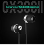 Sennheiser CX300II Deep Bass Earphones 3.5mm Wired Stereo Music Headset Sport Earbuds Precision HIFI Headphone for iPhone Androd