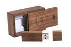 JASTER USB 3.0 wood strip + box memory stick custom LOGO usb flash drive 4GB 8GB 16GB 32GB 64GB pendrive U disk free shipping
