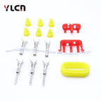High Quality 10 Sets Kit 3 Pin Way AMP Auto Super Sealed Waterproof  Electrical Wire Connectors Plug For Car wholesale bulk price