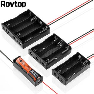 High Quality 18650 Battery Case Holder DIY Storage Box Plastic Housing 3.7V Power Rechargeable Hold With 1 2 3 4 Slots Hot Sale