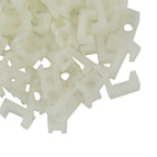 High Quality Brand 100 Pcs 3mm Width Wire Cable Tie Holder White Plastic Mount