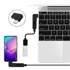 High Quality Mini Portable 90 Degree Right Angle USB 3.1 Type C Male to Female Converter USB-C Adapter Smart Phone Accessories