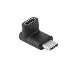 High Quality Mini Portable 90 Degree Right Angle USB 3.1 Type C Male to Female Converter USB-C Adapter Smart Phone Accessories