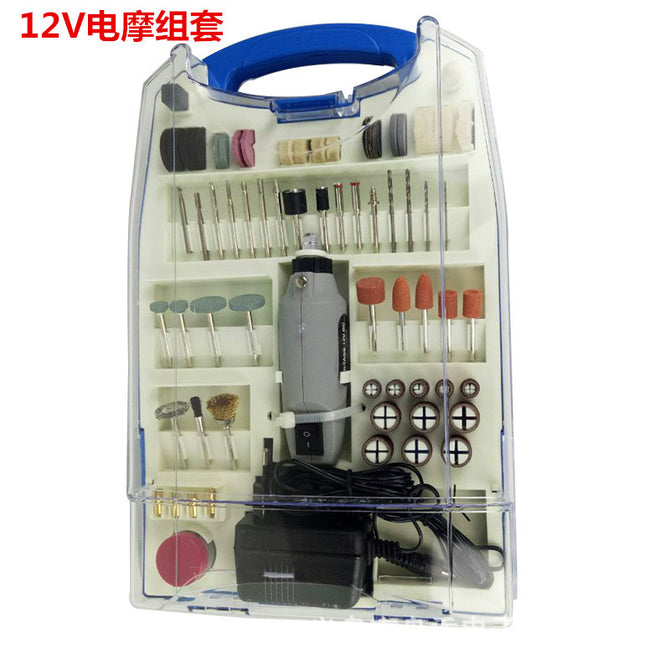 High quality 110PCS 12V mini electric grinder engraving machine grinding root carving polishing nail sander pad abrasive disc