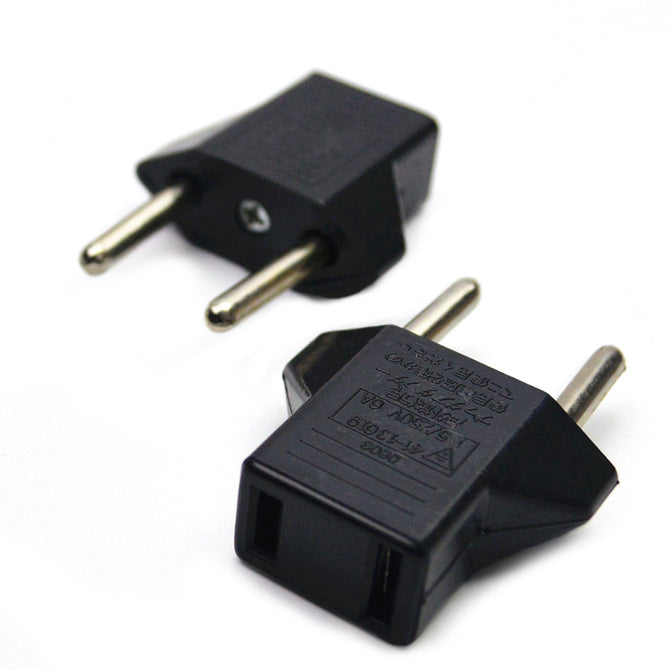 Hot 5Pcs US/USA to European Euro EU Travel Charger Adapter Plug Outlet Converter wholesale bulk price