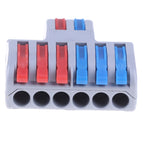 Hot Sale Mini Fast Wire Connector Universal Wiring Cable Connector Push-in Conductor Terminal Block  SPL-62/42 wholesale bulk price