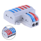 Hot Sale Mini Fast Wire Connector Universal Wiring Cable Connector Push-in Conductor Terminal Block  SPL-62/42 wholesale bulk price