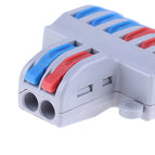 Hot Sale Mini Fast Wire Connector Universal Wiring Cable Connector Push-in Conductor Terminal Block  SPL-62/42 wholesale bulk price