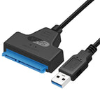 Hot USB 3.0 SATA 3 Cable Sata to USB Adapter Up to 6 Gbps Support 2.5 Inches External HDD SSD Hard Drive 22 Pin Sata III Cord