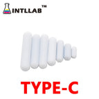 INTLLAB  Mixed Size Stir bar PTFE Magnetic Stirrer Mixer Stir Bars 7pc