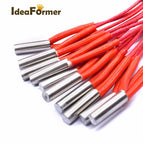 Idea Former 1pcs 3D Printers Cartridge Heater 12V/24V 40W  6*20mm 1m For MK Mendel Reprap Extruder Parts 12V 24V 40W Heat Part