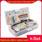 In Stock Pi STM32 Electronic Component Assorted Kit Arduino Raspberry With 830 Tie-points Breadboard Power Supply Set