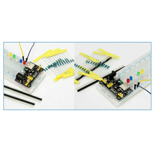 In Stock Pi STM32 Electronic Component Assorted Kit Arduino Raspberry With 830 Tie-points Breadboard Power Supply Set