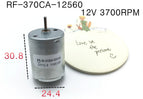 Instead original ! Motor RF-370CA-12560 Electronic model aircraft dedicated motor 12V 3700RPM